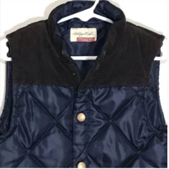 Kid’s Sovereign Code Navy Puffer Vest - Picture 8 of 9